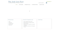 Desktop Screenshot of jacklawfirm.com